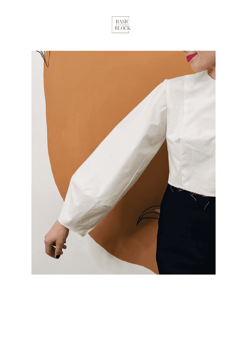 Lantern Sleeve | Sewing Pattern Block | XXS-6XL - Basic Pattern Block