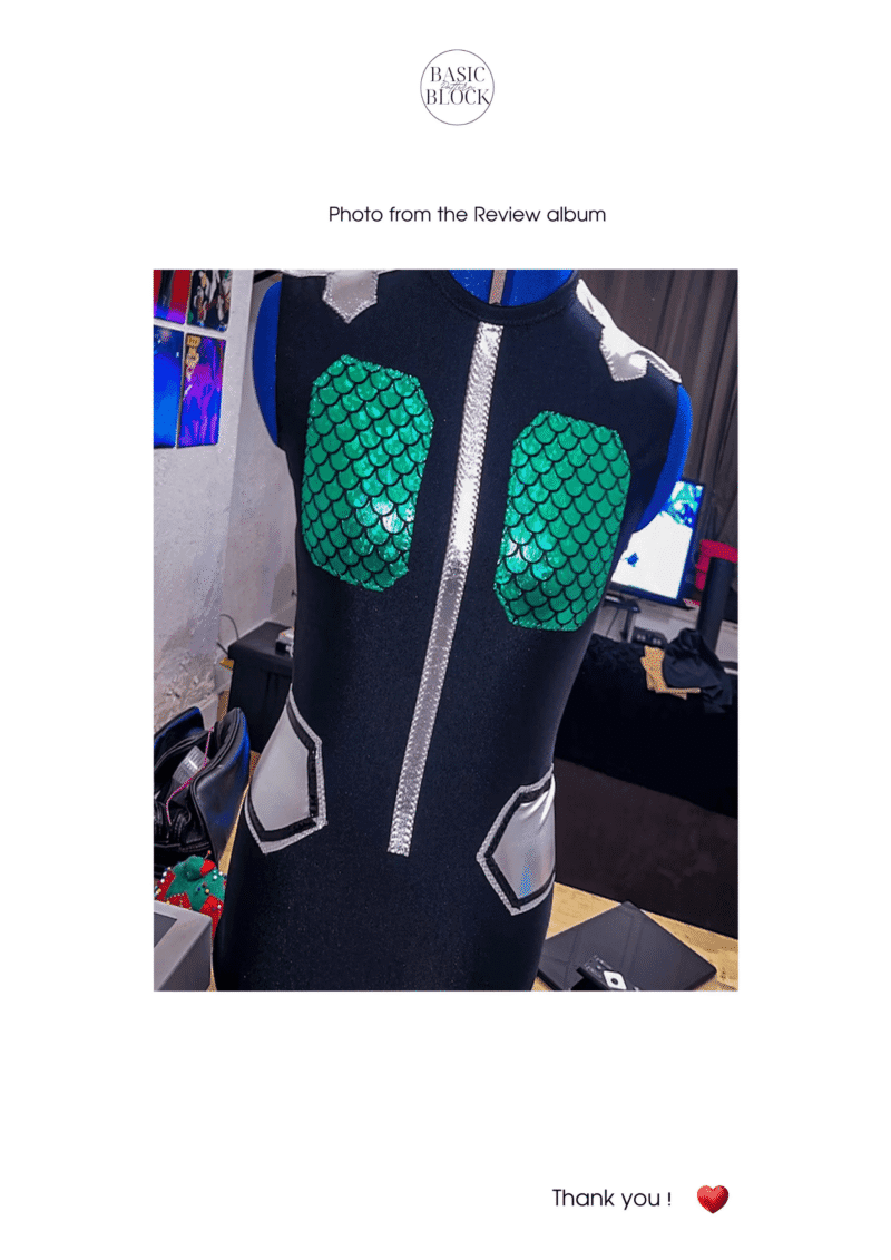 Bodysuit | Longsleeve & Short Sleeve | Sewing Pattern Block | Knitted | XXS-6XL - Basic Pattern Block