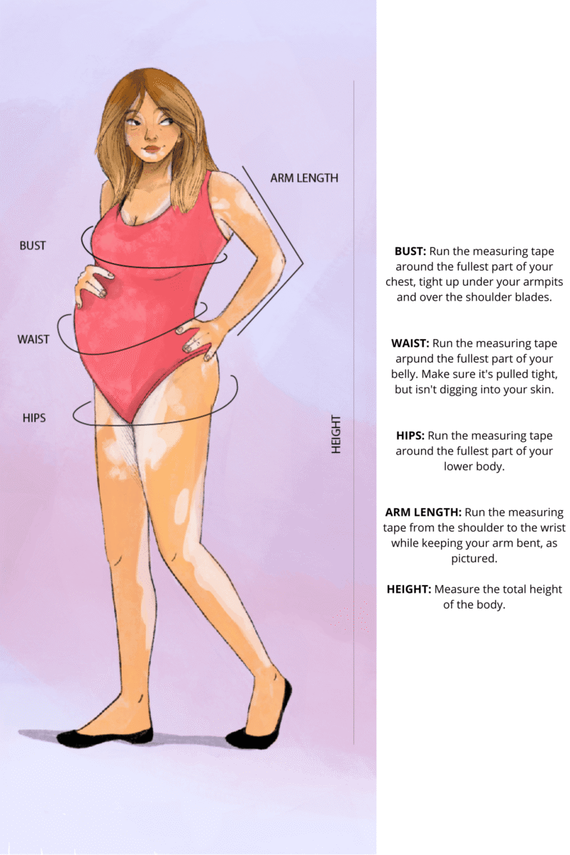 Maternity Pregnancy PDF Knitted Dress Sewing Pattern | Pregnancy Top | Pregnancy Dress | Maternity Blouse | Pregnancy Fashion Sizes XS-6XL - Basic Pattern Block
