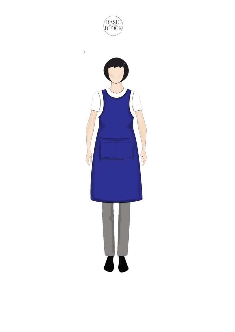 Family Apron Set | Sewing Pattern BUNDLE | Multiple Sizes | Woven - Basic Pattern Block
