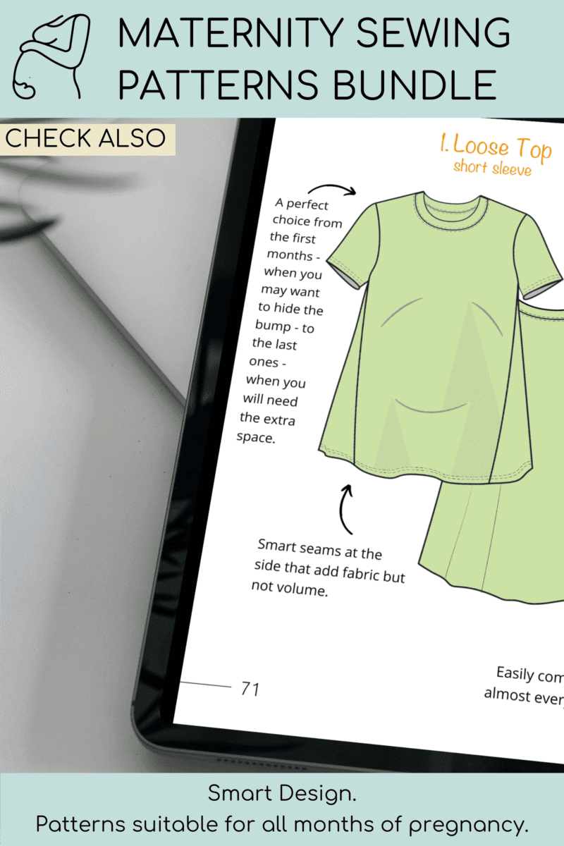 Maternity Pregnancy PDF Jumpsuit Sewing Pattern | Maternity clothes | Sleeveless Wide Leg Playsuit | Pdf Cami Jumpsuit | Sizes XS-6XL - Basic Pattern Block